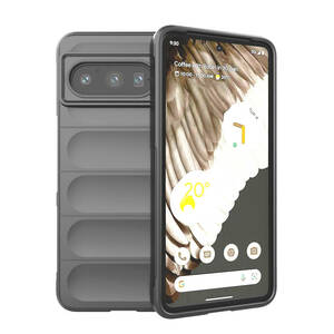 C赤字セール 黒 Google Pixel8 Pro ケース 衝撃吸収 カバー グーグル ピクセル 本体 保護 米軍 丈夫 耐衝撃 超頑丈 ソフト シリコン 最強