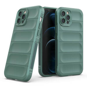 C stock disposal green iPhone 12 Pro Max case cover iPhone body protection .. the US armed forces robust Impact-proof super strong soft silicon I ho n Apple 