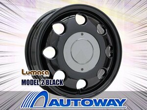 新品アルミホイール LUMACA MODEL-2 13x4.0 42 100x4 BLACK 4枚セット