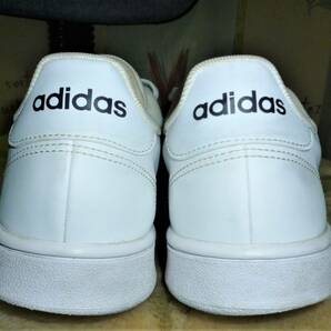 即決・送料込★adidas アディダス★ アドバンコート ベース ライフスタイル ADVANCOURT BASE LIFESTYLE EE7691★白 US9.5(27.5㎝)の画像3