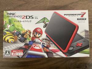 [S11-14]【未使用品】任天堂 New Nintendo 2DS LL マリオカート7パック ニンテンドー 2DSLL マリオカート 未使用 箱 保証書 