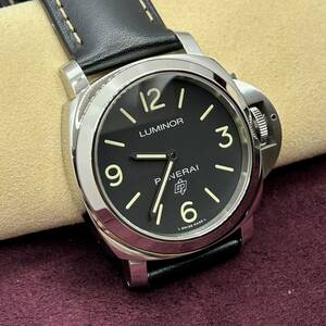 PANERAI ルミノール ベース ロゴ アッチャイオ 極美品 PAM00773