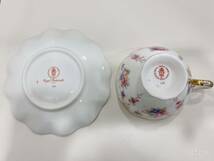 ◆【美品】Royal Crown Derby ロイヤルクラウンダービー ロイヤルアントワネット カップ＆ソーサー　イギリス 1客_画像4