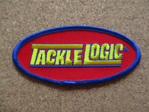 90s TACKLE LOGIC タックルロジック ビンテージ 刺繍 ワッペン /釣り バス ブラックバス フィッシング アメリカ USA パッチ BB