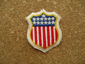 80s 米国アメリカ星条旗ビンテージ刺繍ワッペン/U.S.A.国旗PATCHサバゲー米軍エンブレム旅行スーベニア観光フラッグUSA土産パッチ D19