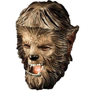  Wolf man mask Deluxe rubber adult for man Wolf man (2009) cosplay 