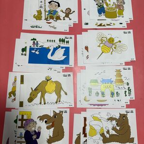 知研　昔話　話作りカード　小学校受験