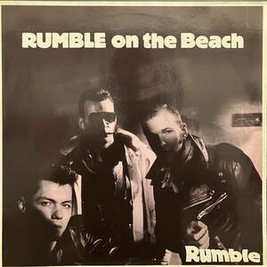 LP ★ Rumble On The Beach - Rumble ★ レコード アナログ ネオロカビリー サイコビリー ネオロカ ロカビリー