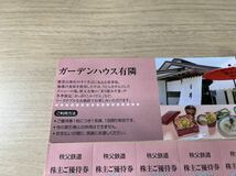 ☆お得☆長瀞　ガーデンハウス有隣　お食事代50%割引券　秩父鉄道株主ご優待券　数量1から9枚　送料63円から_画像2