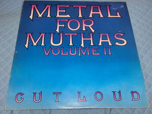 METAL FOR MUTHAS Vol.Ⅱ　輸入盤LPレコード　盤面薄い擦り傷やや多め　ジャケ使用感　NWOBHM