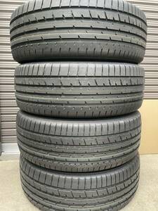 ☆新車外し☆ 納車外し 225/55R19 80 ハリアー 純正 タイヤ 4本 トーヨー プロクセス R46A CX-5 CX-8 TOYO PROXES クラウンクロスオーバー