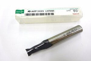 新古品　NACHI　エンドミル　9mm　2刃　シャンクΦ10　送料無料