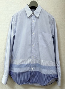 ブラックフライデーCOMME des GARCONS HOMME・長袖シャツ・XS・a switching design