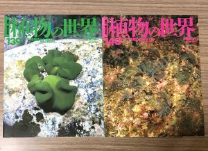 植物の世界 2冊セット　139藻類　緑藻類 140藻類2 褐藻類 （週刊朝日百科）朝日新聞社