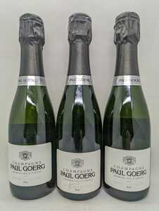 Paul Goerg 1er Cru A Vertus Blanc de Blancs ハーフボトル × 3本セット