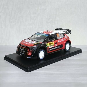 1/24 シトロエン C3 WRC 2018 セバスチャン・ローブ CITROEN ラリー ミニカー