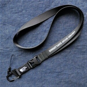 TNF Lanyard NN32120 ブラック 新品 未使用 ノースフェイス ネックストラップ