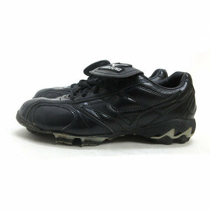 y■【27cm】ミズノ/ MIZUNO 2KP-55700 野球スパイク/競技用シューズ■黒MENS/11【中古】