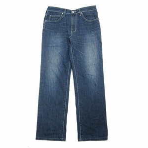 k■ラングラー/Wrangler WM0133 ストレートデニムパンツ ジーンズ【32】MENS■10【中古】