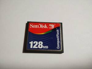 128MB　メガバイト　SanDisk　CFカード　フォーマット済み　コンパクトフラッシュ メモリーカード
