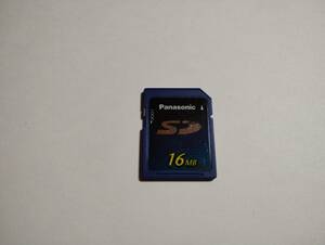 16MB mega bite Panasonic SD card memory card 