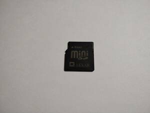 64 МБ мегабайты Lexar Minisd Card Card Mini SD Card