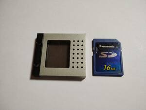 ケース付き　16MB　メガバイト　Panasonic　SDカード　フォーマット済み　メモリーカード