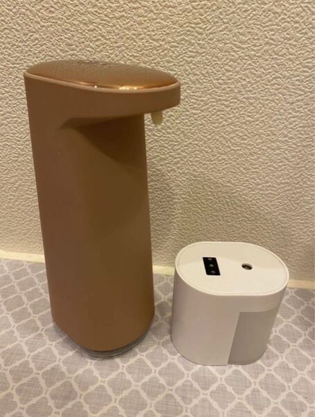 送料無料 2点セット ハンドソープディスペンサー 液体タイプ&アルコールディスペンサー ミストタイプ USB充電