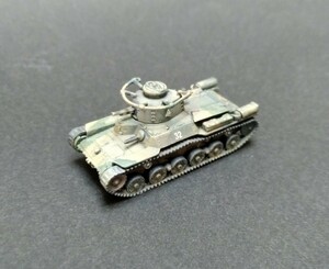 1/144 九七式中戦車 チハ~バトルタンクキットコレクション組み立て完成品//ワールドタンクミュージアムサイズ