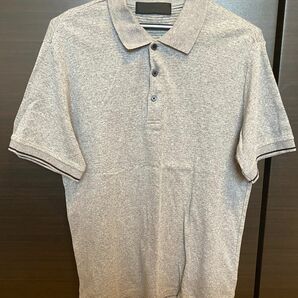 Right-on ライトオン メンズ ポロシャツ 半袖 半袖シャツ グレー