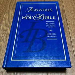 IGUNATIUS THE HOLY BIBLE RSV CATHOLIC EDITION イグナチウス 旧新約聖書 カトリックエディション キリスト教 バイブル 英語