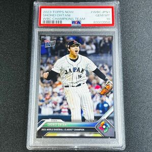 PSA10 GEM MINT 2023 Topps Now WBC 大谷翔平 2023年 WBC 優勝 限定オーダーカード No.WBCJPN-1 PSA鑑定済カード