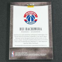 25枚限定 2019 PANINI BLACK FRIDAY 八村塁 実使用ジャージーカード ルーキーカード NBAジャージーサイン等各種インサートカード_画像5