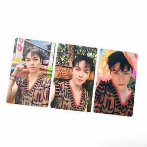 SEVENTEEN HEAVEN Weverse Album ver.　バーノン　3枚セット　トレカ　セブチ　フォトカード