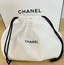 匿名配送　CHANEL シャネル　ノベルティ　巾着　ポーチ　白&黒_画像4