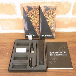 B543 DR.STICK typeX ドクタースティック タイプX 専用リキッド カートリッジ ストロングシガー 新品未開封2箱 本体 ブラック