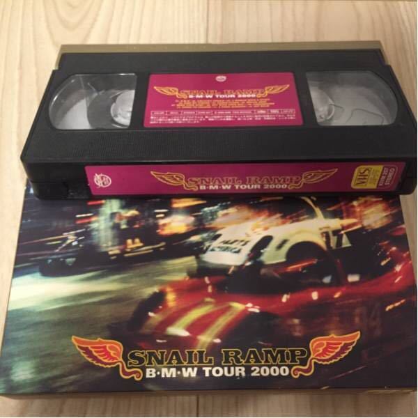 送料無料【レア】SNAIL RAMP スネイルランプ BMW TOUR 2000 VHS ビデオ