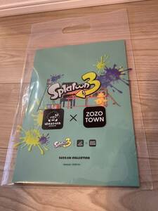 非売品　ZOZOTOWN ×スプラ3 スプラトゥーン3 限定カタログ