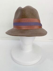 Трейси Уоттс Нью -Йорк Size56 Felt Hat denjutsu Hat Tracy Watts