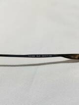 未使用 眼鏡 メガネフレーム TOMMY HILFIGER ブランド チタン 金属フレーム フチなし 男性 女性 メンズ レディース 52口17-135 A-4_画像8