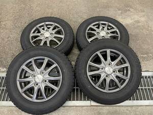 145/80R13 スタッドレス2022年製 ICE ESPORTE ホイールセット 4本