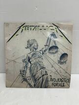 LPレコード METALLICA AND JUSTICE FOR ALL VERH61 現状渡し_画像1