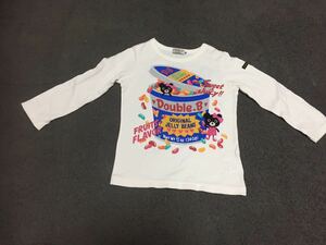 ミキハウス100長袖Tシャツ ダブルB