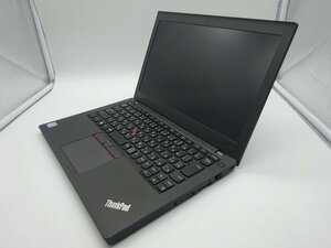 Lenovo ThinkPad X270 20K5S18Y00 第6世代CPU i7-6500U 2.5GHz/16GB/SSD256GB/12インチ/無線LAN/Webカメラ