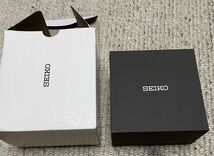 美品 SEIKO PRESAGE Basic Line Style60's ナイロンバンド SARY197ブラック 薄傷あり_画像7