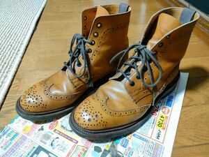 Trickers　ウイングチップ　24.5　