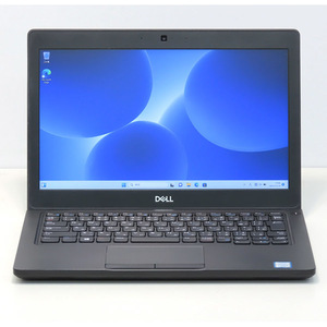 ■中古 第8世代 Core i3-8130U 2.2GHz メモリ 8GB SSD 256GB DELL Latitude 5290 12.5インチ HD ノートPC 本体 黒 ブラック