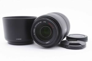 [Rank:AB] 完動美品 Panasonic Lumix G Vario 45-200mm F4-5.6 MEGA O.I.S. AF 望遠 ズームレンズ パナソニック ルミックス フード付 #4253