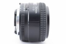 [Rank:AB] 完動美品 Nikon AF NIKKOR 35mm F2 D Wide Lens 単焦点 広角 レンズ / ニコン Fマウント用 フルサイズ対応 #3099_画像7