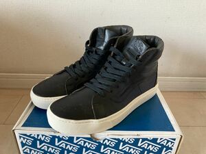 送料無料 VANS VAULT Sk8-Hi Cup LX Horween Black US9.0 27cm バンズ ボルト ホーウィン 新品 箱有